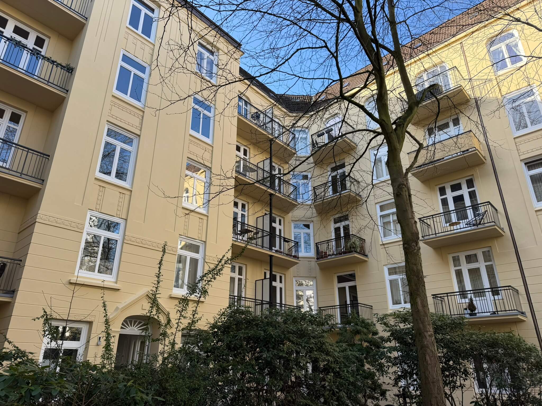 Hamburger Zinshaus im Verwaltungsbestand